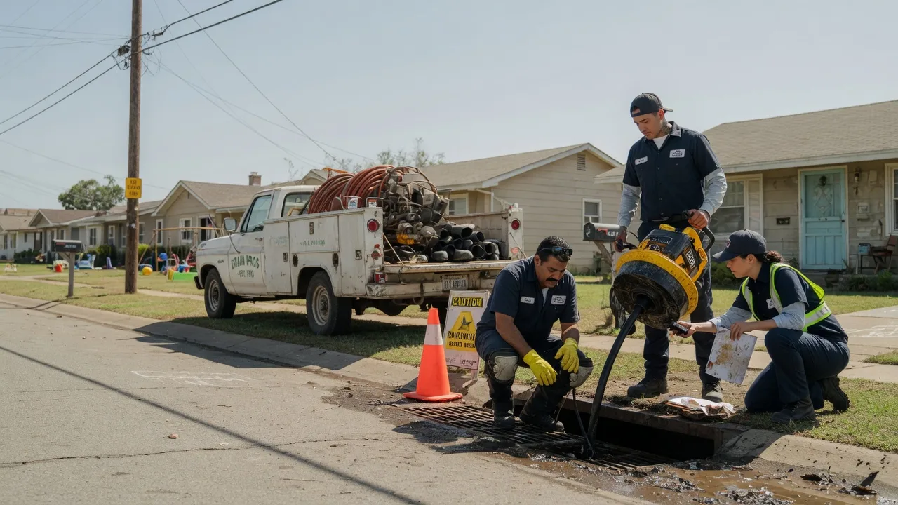 Drain Cleaning in Nursery, TX near me